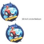 Set of 5 Superhero Theme Foil Balloon - Image 3