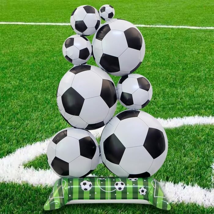 Soccer Ball Party Decoration Foil Balloon - Image 4