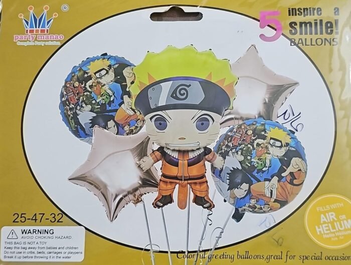 Set of 5 Dragon Ball Z Foil Balloons - Image 5