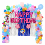 Unicorn Birthday Decoration Package