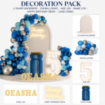 Royal Blue Birthday Decoration Package - Image 2