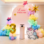 Customized Birthday Backdrop Balloon Decoration Package