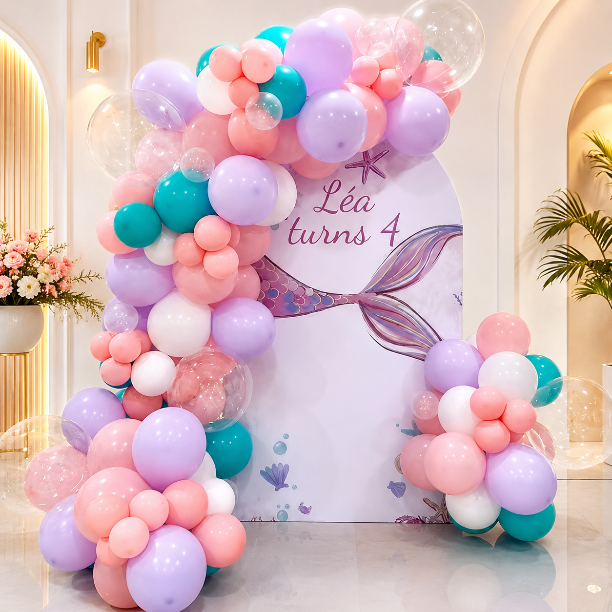 ChatGPT Image Jun 20, 2026, 11_09_52 AM Mermaid Theme Birthday Decoration - Image 1