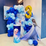 Premium Barbie Theme Birthday Party Decoration Backdrop