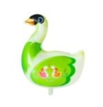 Set of 5 Swan Foil Balloons - Image 2