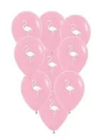 Flamingo Pink Balloons,10 Pcs