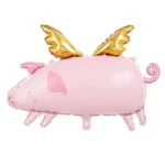 Flying Pig Foil Balloon