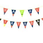 Birthday Paper Banner, Superhero happy birthday banner