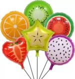 18" Inch Mix Fruits Shape Foil Balloon