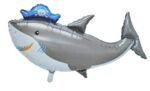 1pc Shark Foil Balloon Pirate Theme Whale Fish Balloon - Image 2