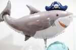 1pc Shark Foil Balloon Pirate Theme Whale Fish Balloon - Image 5