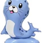 1pc 45 * 60cm Self standing Cat fish foil balloons Under The Sea Party