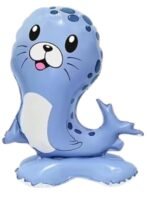 1pc 45 * 60cm Self standing Cat fish foil balloons Under The Sea Party