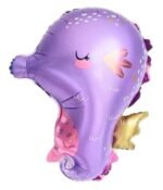 1pc 66 * 54cm Seahorse Foil Balloon, Water Animals