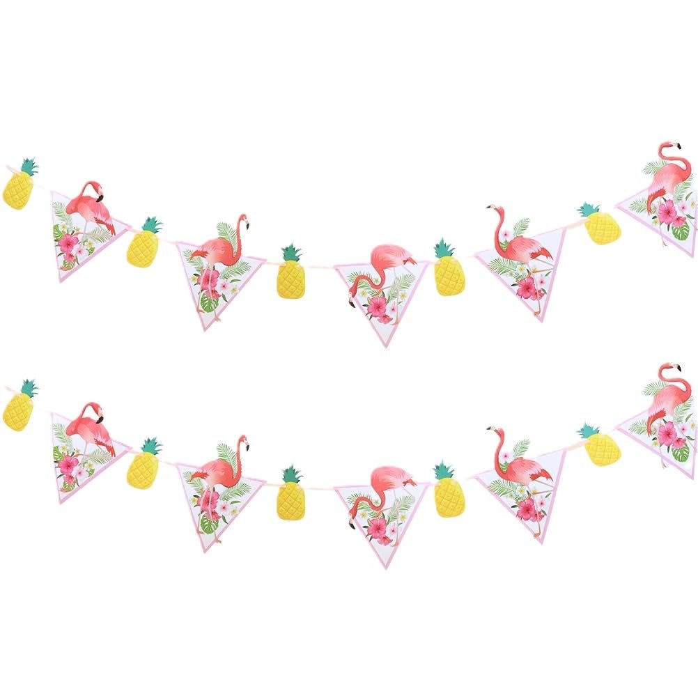 51-C625thpL._SL1002_ 1pc Happy Birthday Flamingo Flags - Image 1