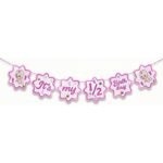 Half Birthday Party Banner for Baby