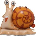 Snail Selfstand 3D Foil Balloon
