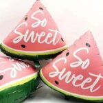 1pc 62 * 57cm Water melon Foil Balloon - Image 5