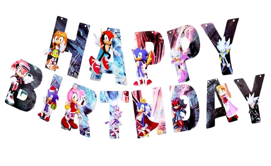 51FtyUtDIcL Birthday Paper Banner, Superhero happy birthday banner - Image 1