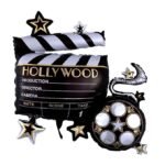 1Pc Camera Action Hollywood Theme Foil Balloon