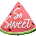 1pc 62 * 57cm Water melon Foil Balloon