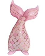 5Pcs Mermaid Tail Plush Balloon - Image 2