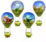 Unique Hot Air Balloon Design – Adorable 4D foil balloons shaped like colorful hot air balloons with cute animal. 4D hot air balloon foil balloons for birthday decoration, Cute animal mylar balloons for jungle safari partyprints. High-Quality Foil Material – Made from premium aluminum foil, durable, reusable, and safe for kids’ parties. Hot air balloon shaped aluminum foil balloons for kids, Baby shower foil balloons with hot air balloon design Perfect Party Decoration – Ideal for birthdays, baby showers, jungle safari themes, zoo parties, and festive events. Hot air balloon foil balloon Animal balloon 4D foil balloon Mylar balloon Party foil balloons Easy to Inflate – Can be filled with air or helium; stays inflated for long hours to brighten up your celebration. Baby shower balloon Safari balloons Jungle theme balloons Reusable & Eco-Friendly – Strong foil balloons that can be reused for multiple parties and decorations. Reusable party foil balloons for zoo and jungle theme décor, Colorful 4D hot air balloon balloons for wedding and events - Image 3