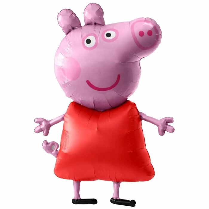Cute Pink Pig Foil Balloon for Kids Birthday Party - Image 5