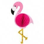 Flamingo Honeycomb Hanging Decoration