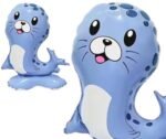 1pc 45 * 60cm Self standing Cat fish foil balloons Under The Sea Party - Image 2