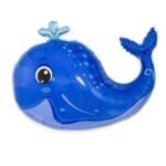 Set of 5 Whale Fish Shaped Foil Balloon - Image 2