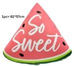 1pc 62 * 57cm Water melon Foil Balloon - Image 3