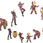 Swirls Decoration for Party, Swirls for Decoration iron man