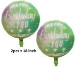 Set of 5 Pastel Color Seahorse Foil Balloonf - Image 3
