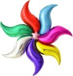 Golden Mermaid Tail Foil Balloons 17 Inch (Pack of 2) - Image 4