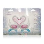 Love goose kiss Aluminum foil balloon - Image 2