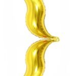 Golden Mermaid Tail Foil Balloons 17 Inch (Pack of 2)