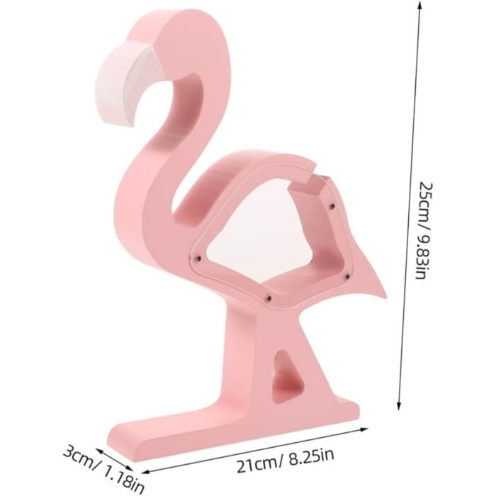 Pink Flamingo Coin Bank - Image 4