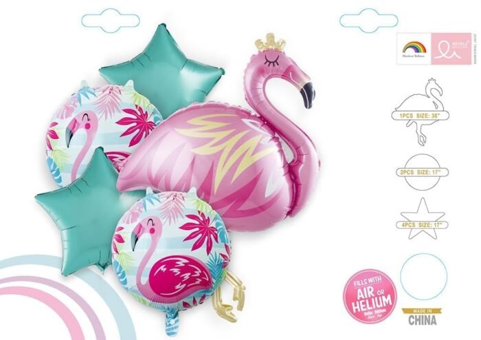 BIG Flamingo Bird Theme Party Balloon For Birthday - Image 3