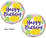 Set of 5 Tropical Pineapple Drink Balloon - Image 4