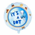 It’s a Boy Balloon Decoration Set Blue Sleeping Baby Foil Balloons - Image 2