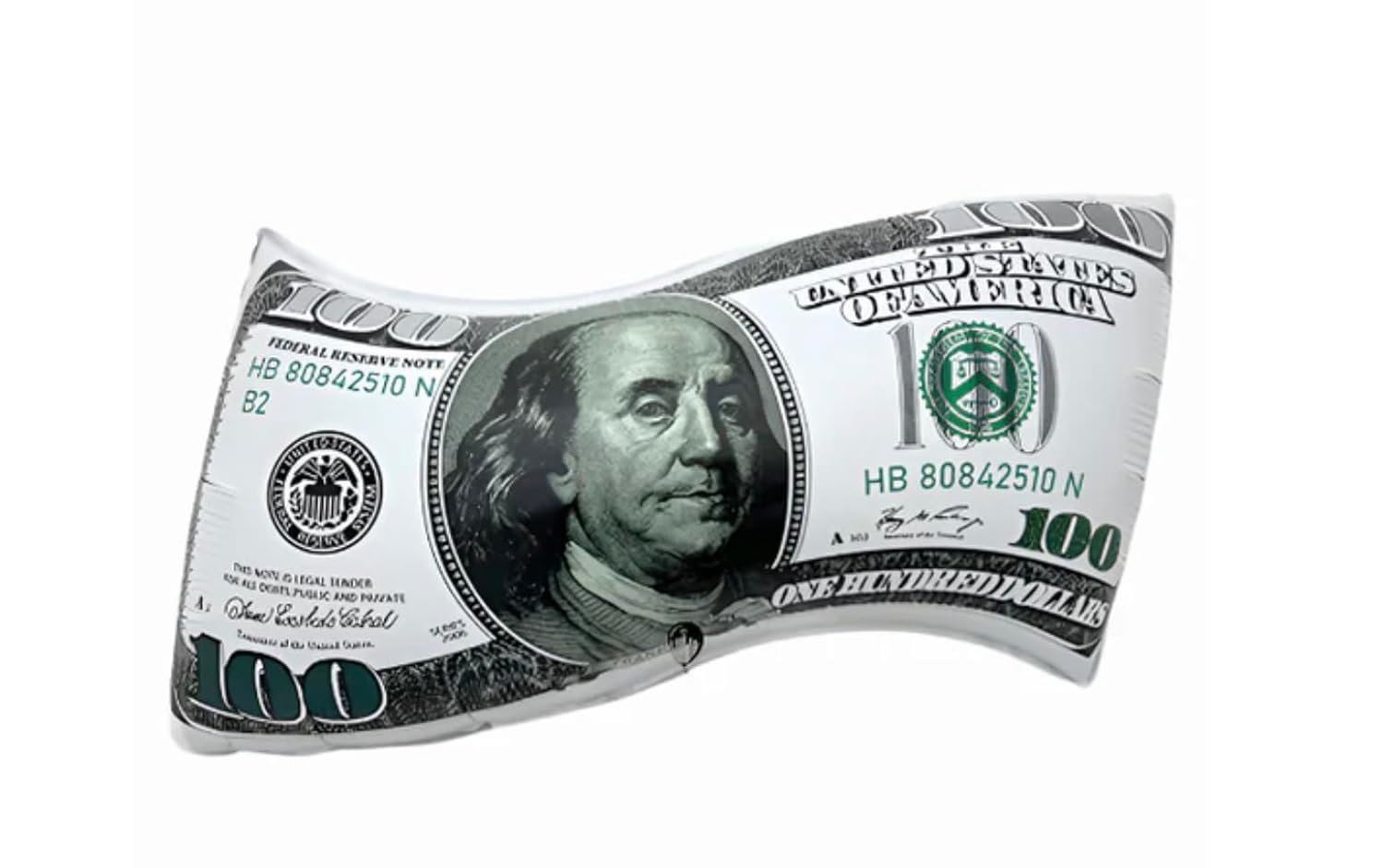 618ixWptygL._SL1500_ Dollar Bill Foil Balloon - Image 1