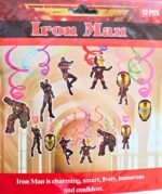 Swirls Decoration for Party, Swirls for Decoration iron man - Image 2