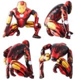 superhero foil balloons iron man red - Image 3