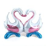 Love goose kiss Aluminum foil balloon