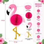 Flamingo Honeycomb Hanging Decoration - Image 2