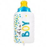 30 Inch Foil Balloon Baby Bottle Its a Boy Blue Party Decorations