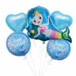 Mermaid Theme Foil Balloon