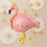 Pink Flamingo Shape Balloon for Birthday - Image 2