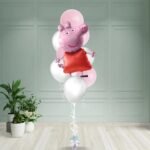 Cute Pink Pig Foil Balloon for Kids Birthday Party - Image 3
